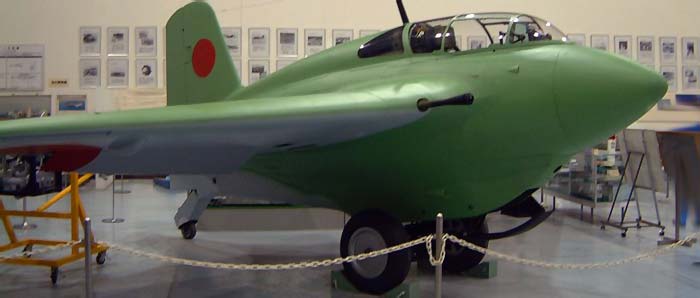 Опытный истребитель Mitsubishi J8M Shusui (Япония)