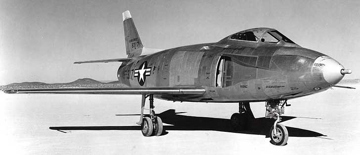 Опытный истребитель North American YF-93 (США)