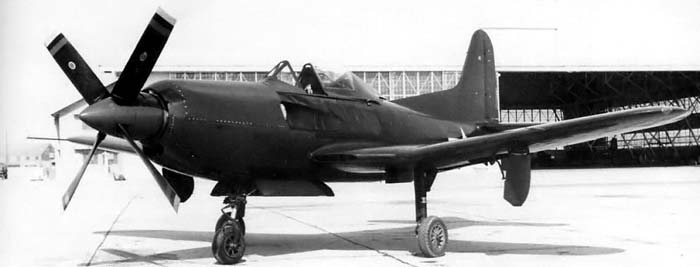 Опытный истребитель Ryan XF2R «Dark Shark» (США)