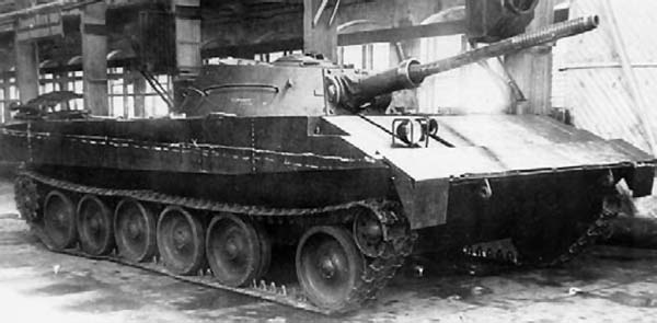 Опытный плавающий танк Р-39 «Объект 101» (СССР)