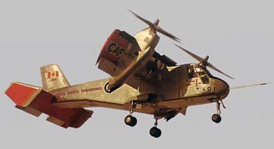 Опытный самолёт Canadair CL-84 Dynavert (Канада)