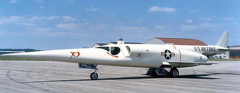 Опытный самолёт Douglas X-3 «Stiletto» (США)