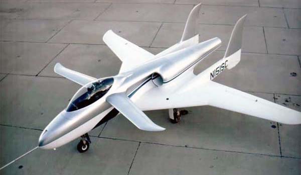 Опытный штурмовик Scaled Composites ARES (США)