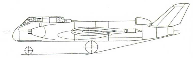 Опытный штурмовик Су-14 ВК-1 (СССР)