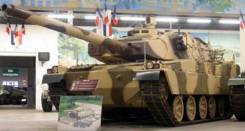 Опытный танк AMX-40 (Франция)