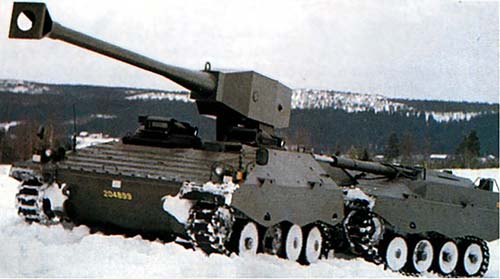 Опытный танк UDEX XX20 (Швеция)