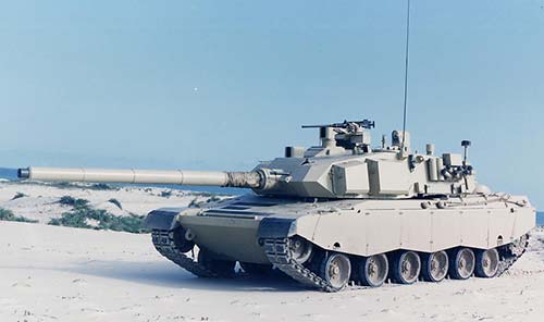 Основной танк EE-T1 Osorio (Бразилия)
