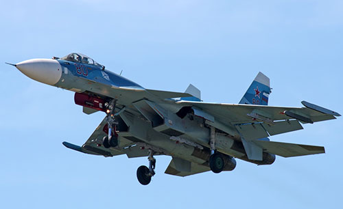 Палубный истребитель Су-33 (Россия)