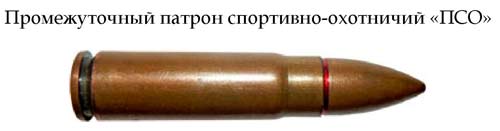 Патрон 9x39 спортивно-охотничий «ПСО» (Россия)