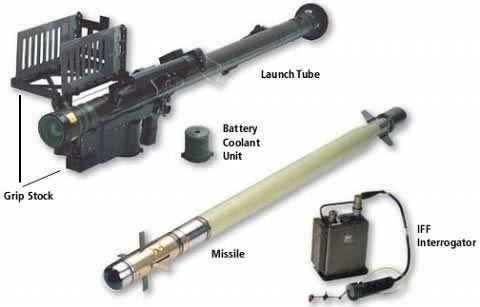 Переносной зенитный ракетный комплекс «FIM-92A Stinger» (США)