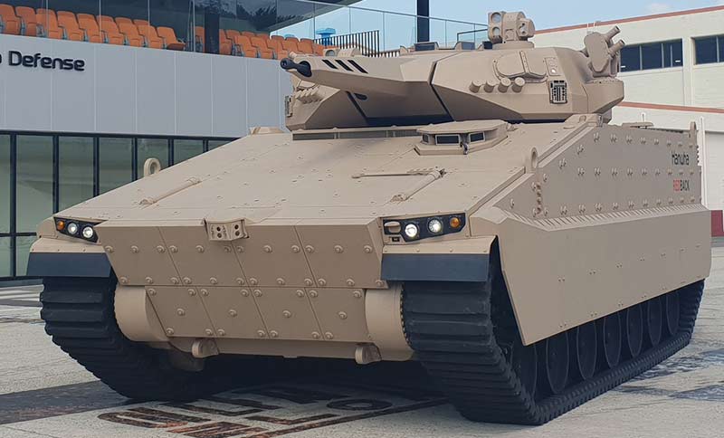 Перспективная БМП AS21 Redback (Южная Корея)