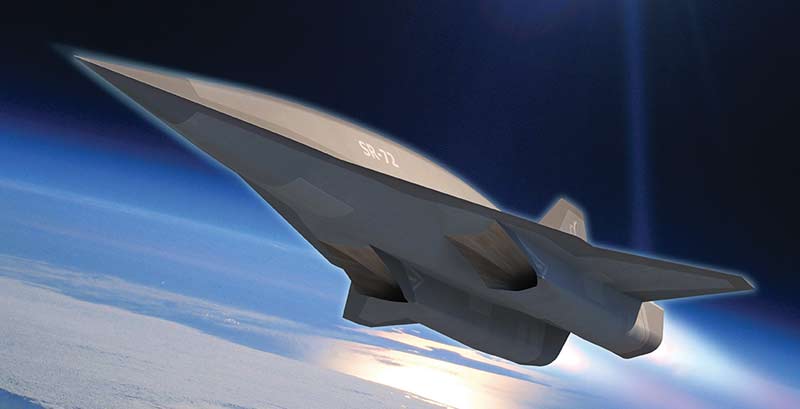 Перспективный самолёт Lockheed Martin SR-72 (США)