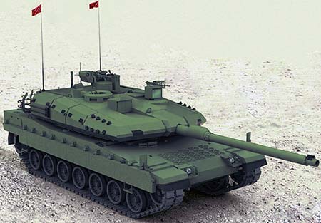 Перспективный танк Alatay (Турция)