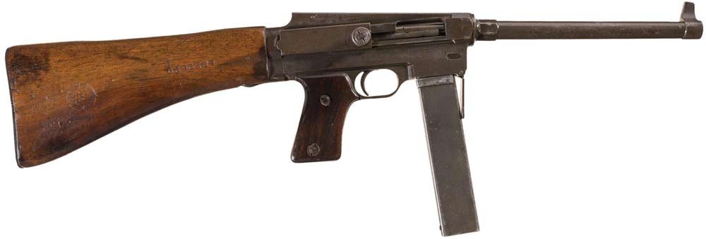 Пистолет-пулемет MAS-38 (MAS 1938) (Франция)