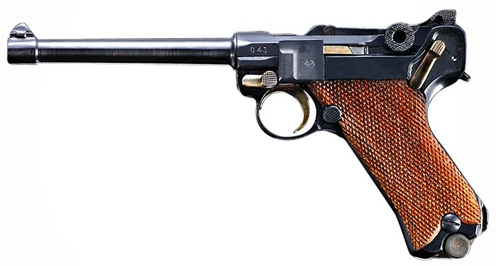 Пистолет Borchardt-Luger model 1904 (Германия)