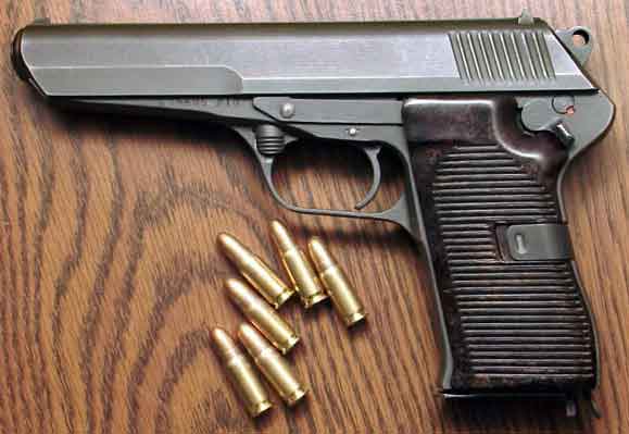 Пистолет «CZ-52» (Чехословакия)