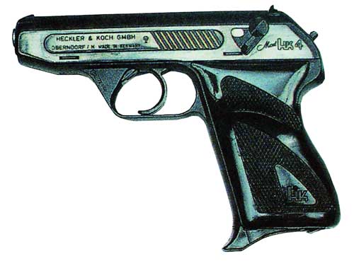 Пистолет Heckler & Koch HK4 (Германия)