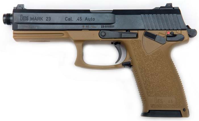 Пистолет HK Mk23 mod 0 (Германия)