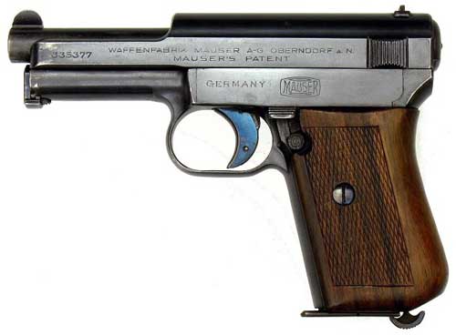 Пистолет Mauser Model 1914 (Германия)