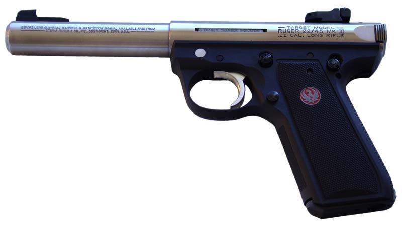 Пистолет Ruger 22/45 (США)