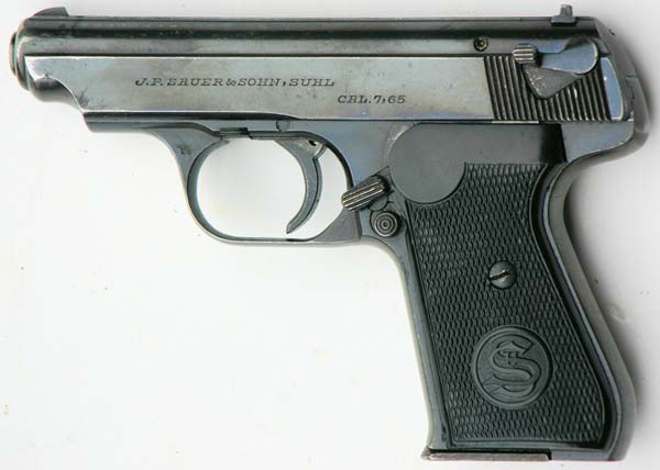 Пистолет Sauer 38H (Германия)