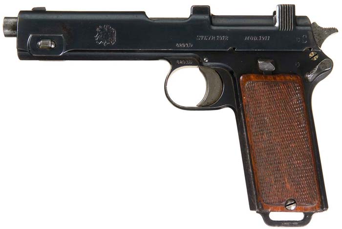 Пистолет Steyr M1912 (Австрия)