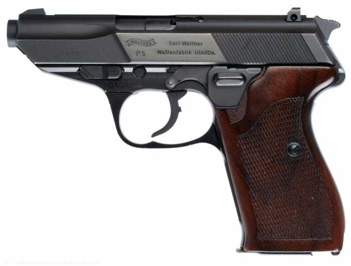 Пистолет Walther P5 (Германия)