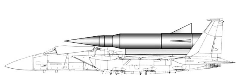 Проект авиационного ракетного комплекса F-15GSE (США)