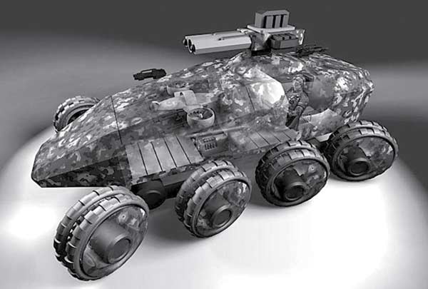 Проект колесной бронированной машины DARPA GXV-T (США)