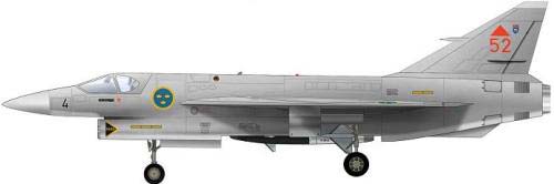 Проект лёгкого бомбардировщика SAAB A-36 (Швеция)