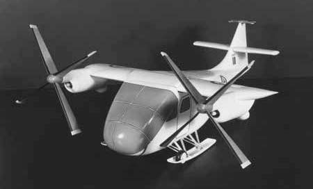 Проект разведывательно-ударного СВВП Canadair CL-74 (Канада)
