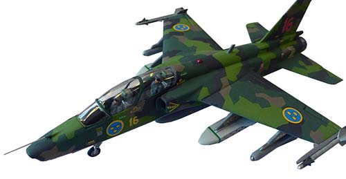 Проект штурмовика SAAB 38 B3LA (Швеция)