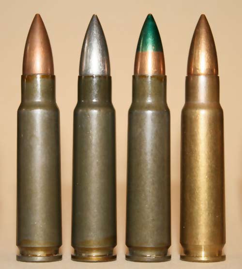 Промежуточный патрон 7,62x45 Vz.52 образца 1952 г. (Чехословакия)