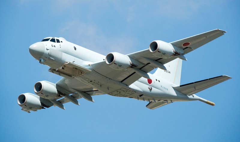 Противолодочный самолёт Kawasaki P-1 (Япония)