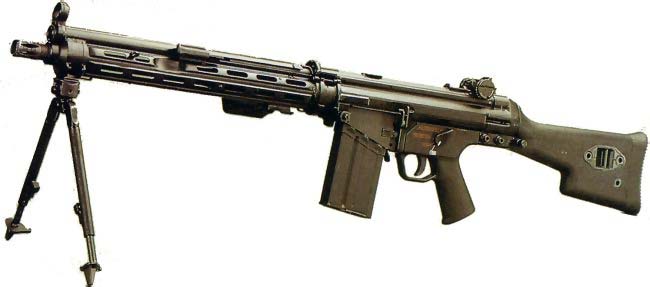 Пулемёт Heckler & Koch HK11 / HK12 / HK13 (Германия)