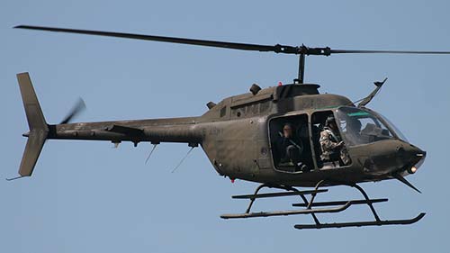 Разведывательный вертолет OH-58A Kiowa (США)