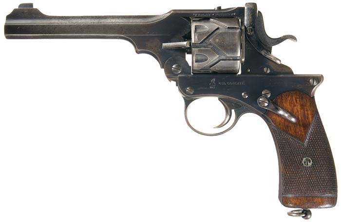 Револьвер Webley-Fosbery Automatic Revolver (Великобритания)