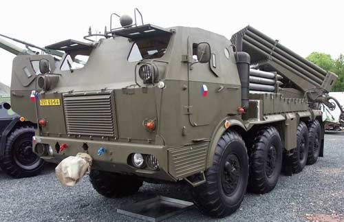 РСЗО RM-70 (Чехия)