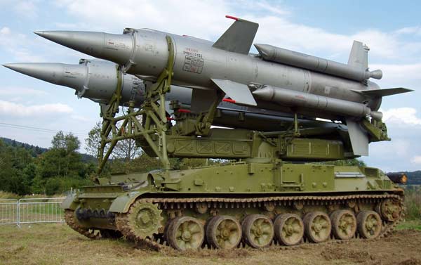Самоходная пусковая установка 2П24 ЗРК 2К11 «Круг» (СССР)