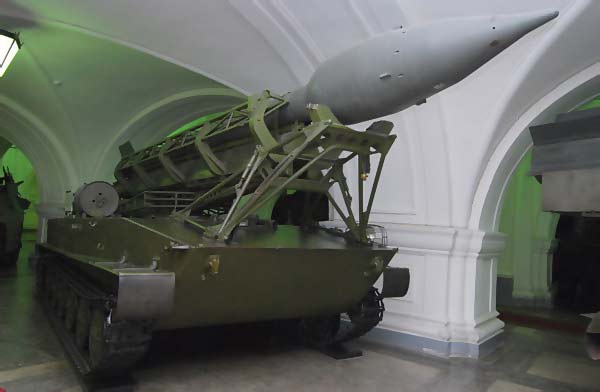 Самоходная пусковая установка 2П2 ракетного комплекса 2К1 «Марс» (СССР)