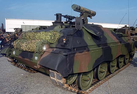 Самоходный противотанковый ракетный комплекс Jaguar 2 (Германия)