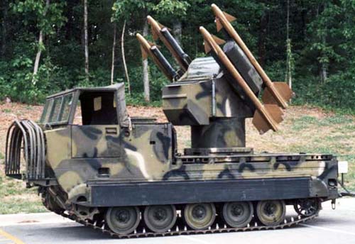 Самоходный ЗРК MIM-72 / M48 Chaparral (США)