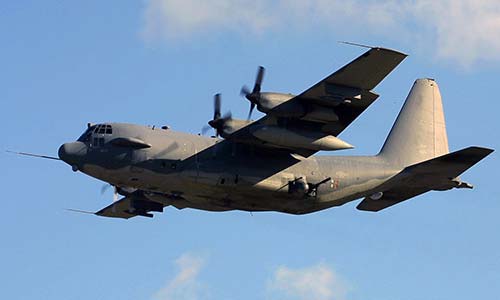 Самолет огневой поддержки AC-130H Spectre (США)