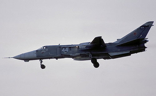 Самолет радиоэлектронного противодействия Су-24МП (СССР)