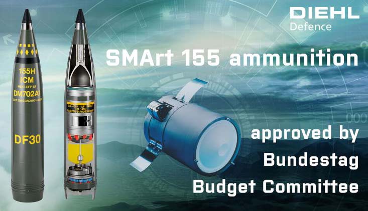 Самоприцеливающиеся боевые элементы SMArt 155 (Германия)