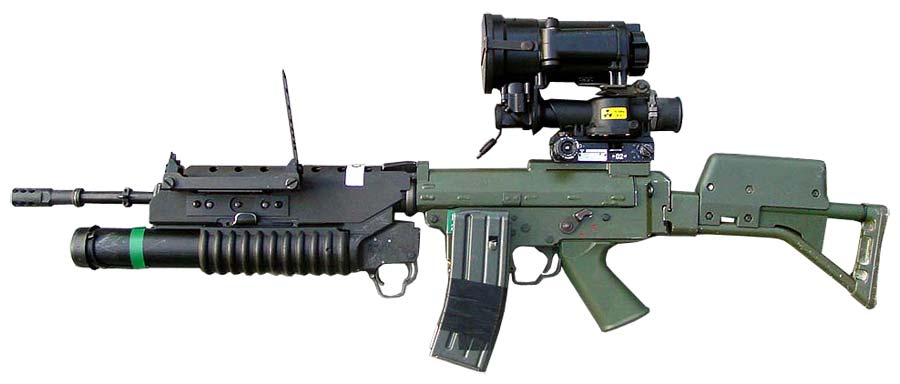 Штурмовая винтовка Bofors AK5 (Швеция)
