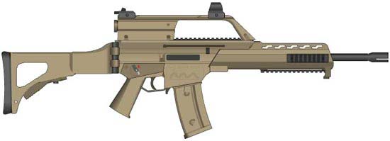 Штурмовая винтовка DGIM FX-05 Xiuhcoatl (Мексика)