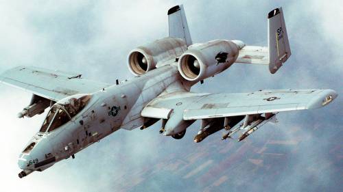 Штурмовик A-10A Thunderbolt II (США)