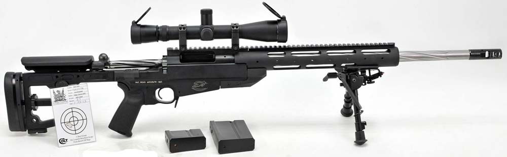 Снайперская винтовка Colt M2012 SA (США)