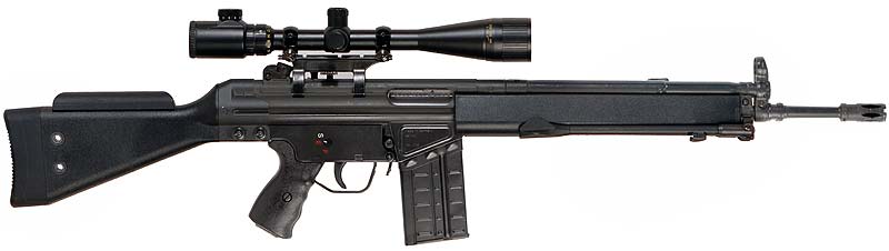 Снайперская винтовка HK G3/SG (Германия)